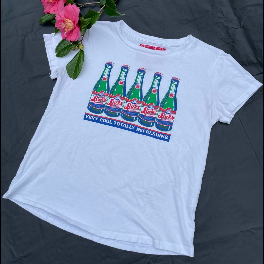Lucky brand vintage look tee.